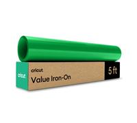 Cricut Value Iron On Green (rotolo da 12 pollici x 5 piedi) - Vinile termoadesivo HTV