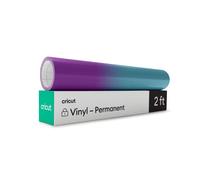 Cricut PVP CLRCHNG Hot Prpl TO TRQS 12X24 Colour-Changing Vinyl - Permanent, Vinile, Turquoise, 30,5cm x 61cm