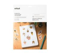 Cricut Vinile stampabile - Lettera USA (12 ct), Trasparente