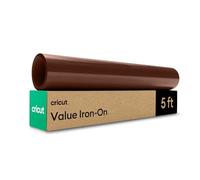Cricut® Vinile termoadesivo termoadesivo, 30,5 cm x 1,5 m, colore: marrone