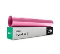 Cricut Vinilo Termotransferible | Rosa | 3,6m (12ft) | Rotolo di vinile a trasferimento termico | Da utilizzare con tutte le macchine da taglio Cricut