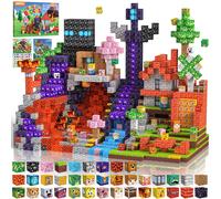 Crifeton Costruzioni Magnetiche per Bambini 150 PCS 2CM 3+ Giochi Cubi Magnetici