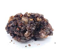 CRIGEMA - Incenso in grani - 50 gr - Resina Naturale al 100% - Confezionata in un Sacchettino con zip richiudibile (GUGGUL)