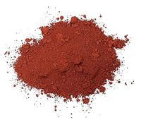 crigema - Pigmento in Polvere - Ocra Rossa - 50g - Puro al 100% - Pittura Olio, Tempera, Encausto, Affresco (Ocra Rossa)
