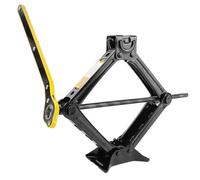 Crihovy Cric per Auto 2T, Crick Auto, Martinetto per Auto con Chiave a Cricchetto, Cric Voiture Electrique, Ponte Sollevatore Auto, Cric Auto Professionale, per Auto, Camion, Berline, Furgoni