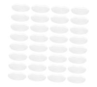 CRILSTYLEO 100 Pz occhiali bicchieri ochiali durevole frustata parasole per il viso ciglio protezione per gli occhi del parrucchiere deflettore per gli occhi del parrucchiere plastica bianca