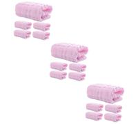 CRILSTYLEO 15 Pz asciugamano per la saliva boca lavartice new born bebe panni per il viso del bambino Asciugamano per ruttino neonato bambino deve avere necessità del bambino cotone rosa