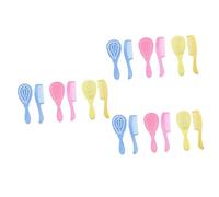 CRILSTYLEO 18 Pezzi 3 Set Pettine Per Bambini Pettine Per Prendere in i Spazzola Da Bagno Per Neonati Spazzola Per La Rimozione Della Casse Per Forcine Kit Shampoo Pp