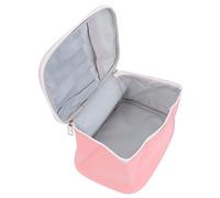 CRILSTYLEO 1pezzi Borsa Da Make-up Portatile Pu Pochette Cosmetica Da Viaggio Per Prodotti Di Bellezza e Accessori