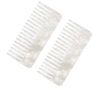 CRILSTYLEO 2 Pcs Pettine Dei Vent Curl Rasoio Barbiere Pettine Pettine Desenredar Raddrizzatore Dei Spazzola Nascita Pettine Boost Shampoo Styling Pettine Perni Di