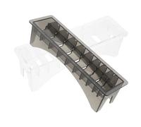 CRILSTYLEO 2 Pezzi Limite Pettine Box Da Gioco Pad Tazze Di Tazze Riutilizzabili A Tema Largo Moneta Trasparente Divisori Per Pulitori Di Mazzasche