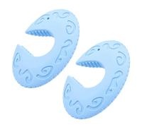 CRILSTYLEO 2 Pezzi Silicone Ragazzo Ragazza Fermaporta Sicurezza Stanza Impatto Violento Cuscino Telaio Porta Chiusura Improvvisa