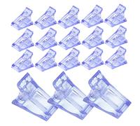 CRILSTYLEO 20 Pezzi Clip Per Unghie A Costruzione Rapida Clip Per Estensione Delle Dita