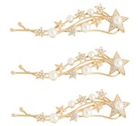 CRILSTYLEO 3 Pezzi Fermagli Per Strass Decorazioni Per Donna Bobby Occasioni Speciali