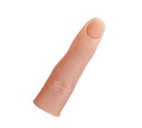 CRILSTYLEO 3pezzi Dita Flessibili Silicone Per Pratica Unghie Strumento Manicure Artificiale Per Esercitazione e Allenamento Manichino Per Tecniche Di Nail Art Colore