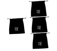 CRILSTYLEO 4 Borse Per Asciugacapelli E Piastra Per Stiratura Con Coulisse Organizer Per Strumenti Per Lo Styling