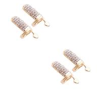CRILSTYLEO 4 Pezzi Anello Per Le Donne Anelli Gioielli Anelli Punta Delle Dita Per Le Donne Cuore Fascino Del Anello Di Arte Del Anelli Di Diamanti Anelli
