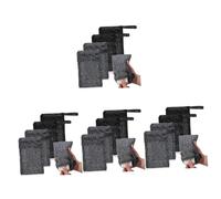 CRILSTYLEO 4 Set Di Saponetta in Rete Solida Spugna Per Il Corpo Consistenza Morbida Cuciture Robuste 2 Pezzi * 4