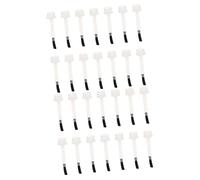 CRILSTYLEO 40 Pz Pennello Per Unghie Ammorbidente Per Cuticole Kit Lucidi Liquido in Polvere Per Immersione Delle Unghie Gel Costruttore Solido Trapano Asciuga Unghie Macchina Black Nylon
