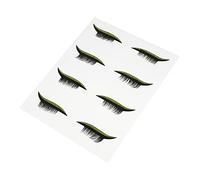 CRILSTYLEO 4paia Eyeliner Strips Adesivi Impermeabili Per Occhi Sticker Per Trucco Giornaliero Facili Da Applicare e Rimuovere Leggeri e Traspiranti Perfetti Per Allargare Gli Occhi Per