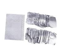 CRILSTYLEO 500 Pezzi Dischetti Struccanti in Carta Stagnola Per Unghie Rimuovere Gel E Smalto Acrilico Utilizzare Solvente Per Manicure