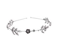 CRILSTYLEO 5pezzi Cerchietto Sposa Con Foglie e Accessorio Per Matrimonio Compleanni e Speciali Decorazione Per Donne e Ragazze
