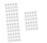CRILSTYLEO 6 Pezzi Tampone Per Colorare Le Unghie Tappetini Per Unghie Fai Da Te Kit Per Manicure Per Unghie Tappetino Per Pratica Delle Unghie Manicure Cuscini Arte Del Che Timbra