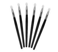 CRILSTYLEO 6pezzi Pennelli Silicone Per Ombretto e Maschera Per Labbra Strumenti Professionali Per Makeup Per Applicazioni Precise e Riduzione Degli Sprechi Di Cosmetici