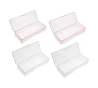 CRILSTYLEO Cassetta Degli Attrezzi Per Manicure in Pvc Leggero E Resistente Organizer Per Strumenti Per Levigatura Per Saloni Di Bellezza O Uso Domestico
