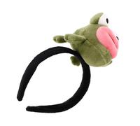 CRILSTYLEO Cerchietto Forma Di Rana Stile Cartone Animato Accessorio Per Costumi Divertente e Originale Per Feste Cosplay e Foto Non Sbiadisce e Non Si Deforma Per Eventi Come Carnevale e