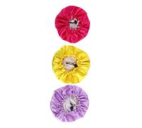 CRILSTYLEO Cuffia Notte Elastica Bambini Raso Traspirante Leggera Fibbia Regolabile Adatta 2 7 Anni Comoda