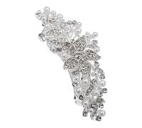 CRILSTYLEO Elegante Fermaglio Per Con Fiore Da Donna Accessorio Per Copricapo Con Strass Aggiungi Fascino Alla Tua Acconciatura