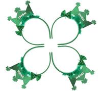 CRILSTYLEO Fascia Da Testa Da 4 Pezzi Per La Fascia Per Da Donna Fascia Per Glow Party Quarto Bomboniere Costumi Canda Di Testa Per Le Vacanze Chiesa Per Il