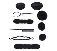 CRILSTYLEO Parrucchieri Set Strumenti Chignon Creatore Intrecciare Accessori Fai Da Te Styling 71 Dispositivi Cosmetologia Scuola