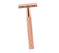 CRILSTYLEO Rasatura Viso Baffi Barba Strumento Per La Rasatura Vecchio Tipo Di Sicurezza Lama Ultra-sottile Doppia Per Uomo Accessorio in Metallo - Materiale Durevole