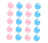 CRILSTYLEO Vassoio Per Miscelazione Design Per Nail Art 20 Pezzi Set Leggero Per Pittura Delle Unghie
