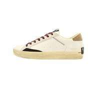 Crime London 11001aa8.10 Sneakers Con Lacci In Pelle Uomo WHITE 44