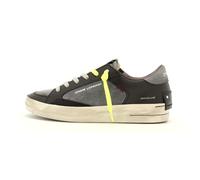 Crime London 11103aa8.33 Sneakers Con Lacci In Pelle Uomo DARK GREY 40