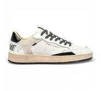 Crime London Chelsea 11202AA8.10 Bianco Nero Lacci Grigio (45)