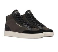 Crime London, Eclipse High, Scarpe Sneaker Pelle, Moda Fashion (Military Black, Sistema Taglie Calzature EU, Adulto, Numero, Media, 43)