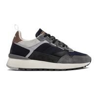 Crime London Scarpe Lunar Midnight Navy realizzate con Un Mix di camoscio e Tessuto; Colore Blu; Fondo in Gomma con Una Comoda Altezza di 3,5 cm; Chiusura con Lacci; Nr 40