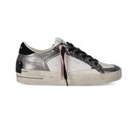 Crime London, ,Shoes ,Donna ,Multicolore ,39 EU Sneaker Gunmetal con Inserti di Paillettes