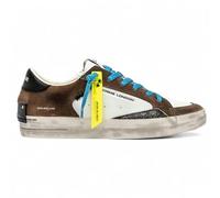 Crime London SK8 Deluxe Cocoa Mist Low Sneakers