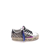 Crime London - Sneaker Crime London Sk8 Deluxe in cavallino zebrato e pelle - - Shoes - Donna - Multicolore - 37 EU