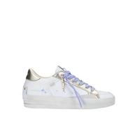 Crime London - Sneaker Bianco/platino art.SK8 DELUXE HEEL BIANCO/PLATINO 36
