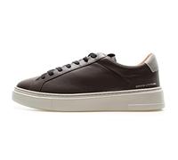 Crime London Sneaker Uomo 12527 in Pelle Marrone Brown, 44