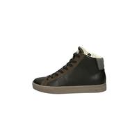 Crime London Sneaker Uomo 12651 in Pelle Nera Black, 44