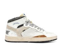 Crime London Sneaker Uomo Chelsea Mid in Pelle White U26CR01 11230AA8.10 Taglia Scarpa: 44