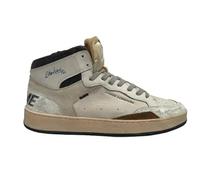 Crime London Sneaker Uomo Chelsea Mid in Pelle White U26CR01 11230AA8.10 Taglia Scarpa: 45