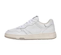 Crime London Sneaker Uomo Timeless 16205 in Pelle Bianca White, 45
